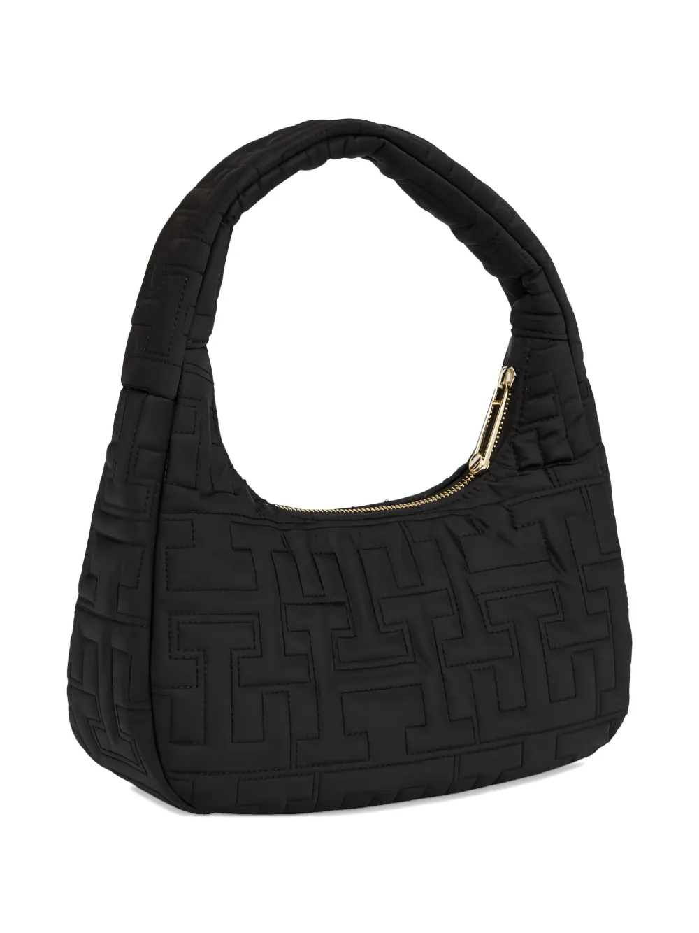 Tommy Hilfiger Shopper met logoplakkaat Zwart