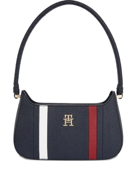 Tommy Hilfiger stripe logo tote bag