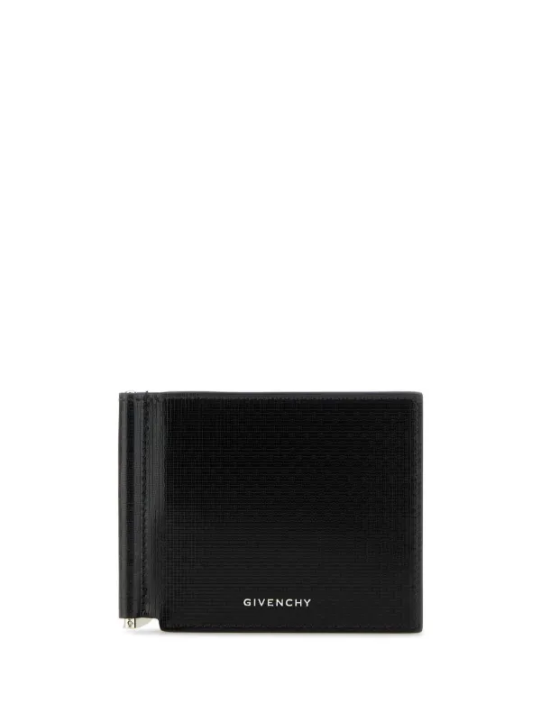【関税&送料込】Givenchy Black Leather Wallet 4G wallet in Box leather in - black | Givenchy US