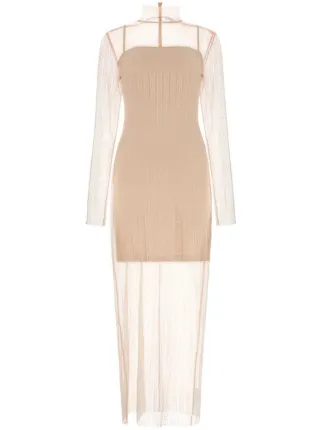 ワンピース Givenchy Pink Lace 4G Long Dress Givenchy Pink Lace 4 G Dress from $1,199.00 - on Stylight