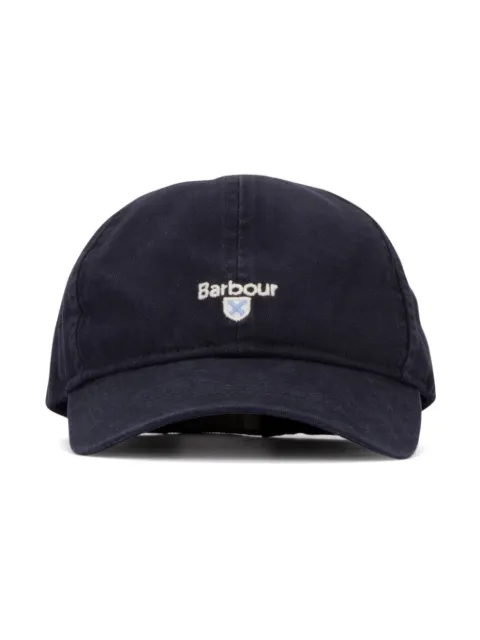 Barbour Kids logo-embroidered cap