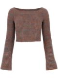 Chloé cropped jumper - Pink