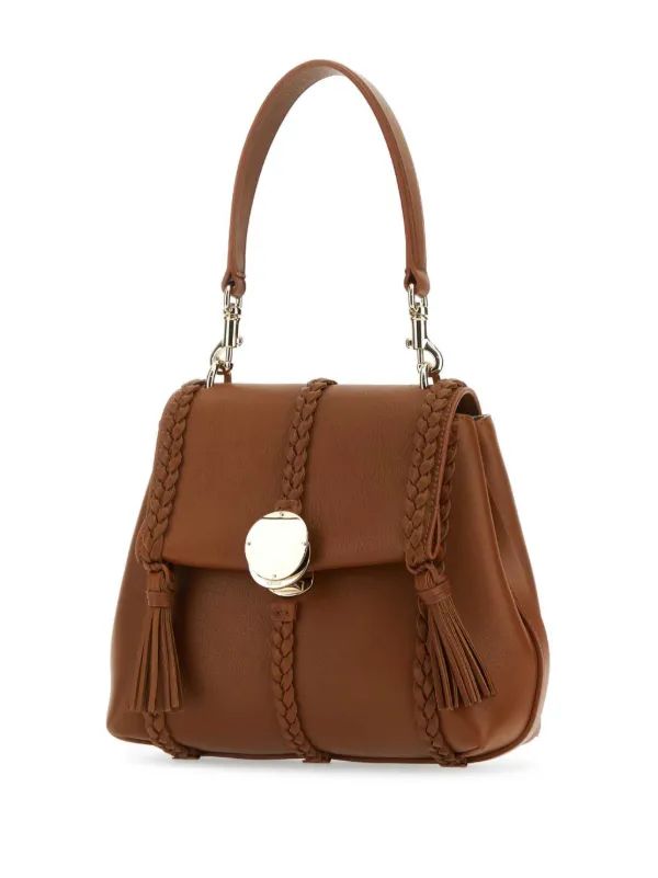 ショルダーバッグ・ポシェット ChloAC Small Penelope Shoulder Bag Chloé Small Penelope Shoulder Bag | Brown | FARFETCH