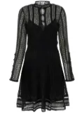 Chloé flared minidress - Black