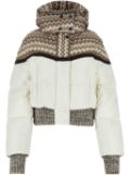 Chloé down puffer jacket - White