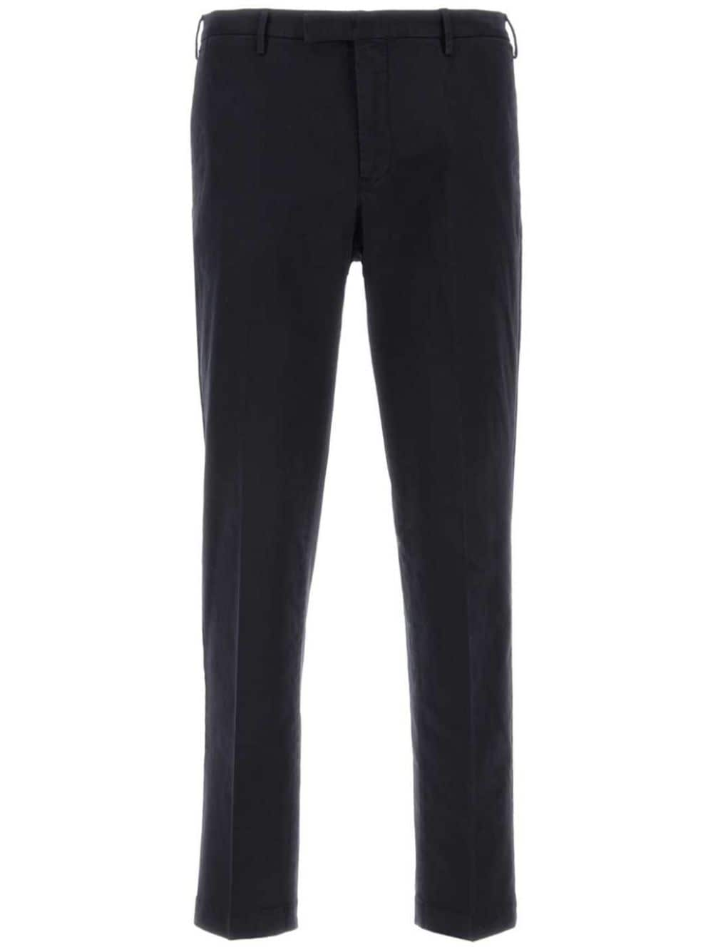 Shop Pt Torino Slim-cut Trousers In 蓝色