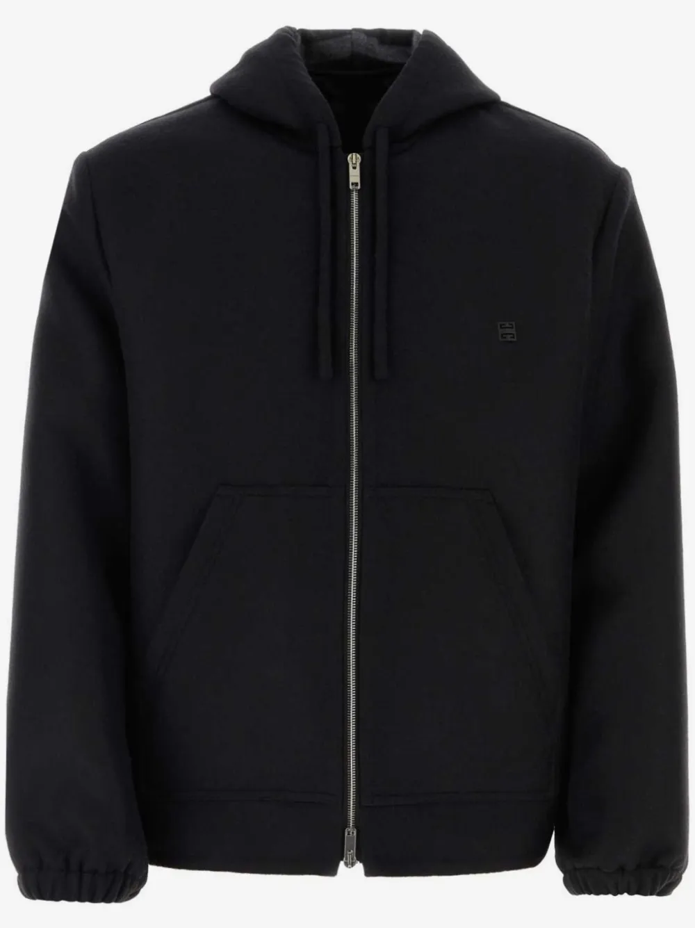 Givenchy zipped drawstring sweatshirt | Black | Image 1