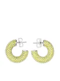 Amina Muaddi mini Cameron earrings - Yellow