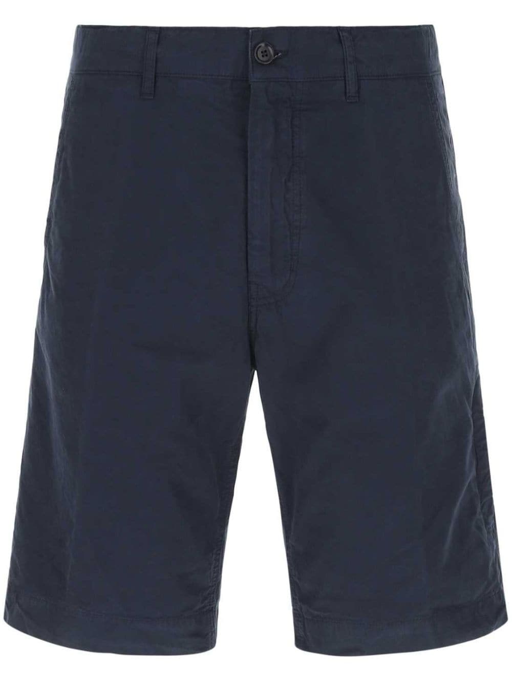 mid-rise cotton bermuda shorts