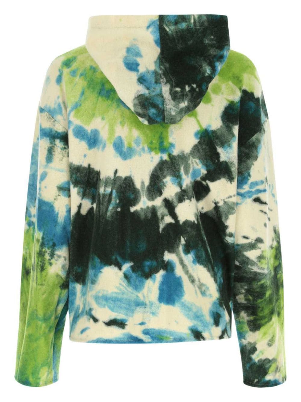 Canessa abstract print cashmere sweatshirt - Groen