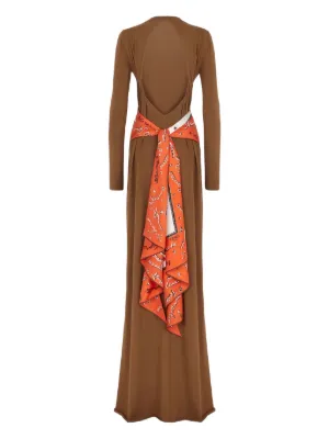 ワンピース FENDI DRESS (FDC837AM3Q F1M2F) ブルー（青）系 FENDI(フェンディ) ワンピース・オールインワン