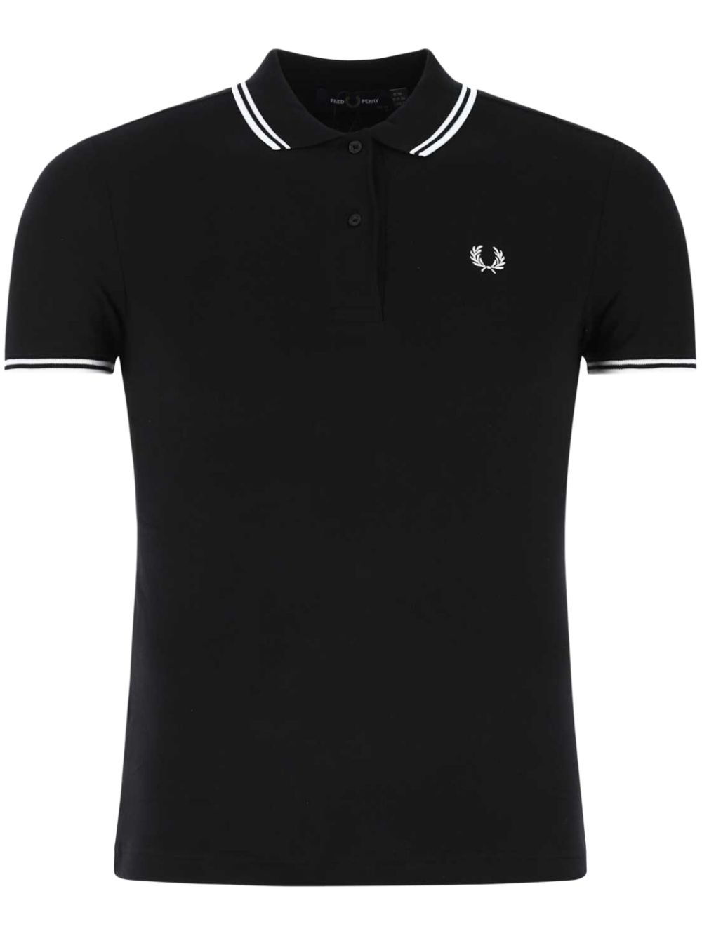 logo-embroidered polo shirt