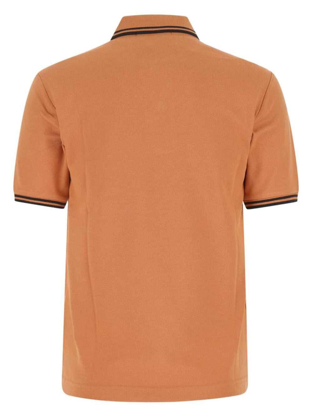 Fred Perry Copper embroidered-logo polo shirt - Oranje