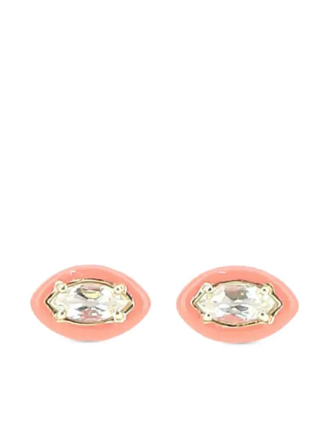 Bea Bongiasca 9kt yellow gold Sweetness diamond earrings