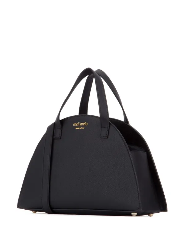 Meli Melo logo-print Tote Bag | Black | FARFETCH AO