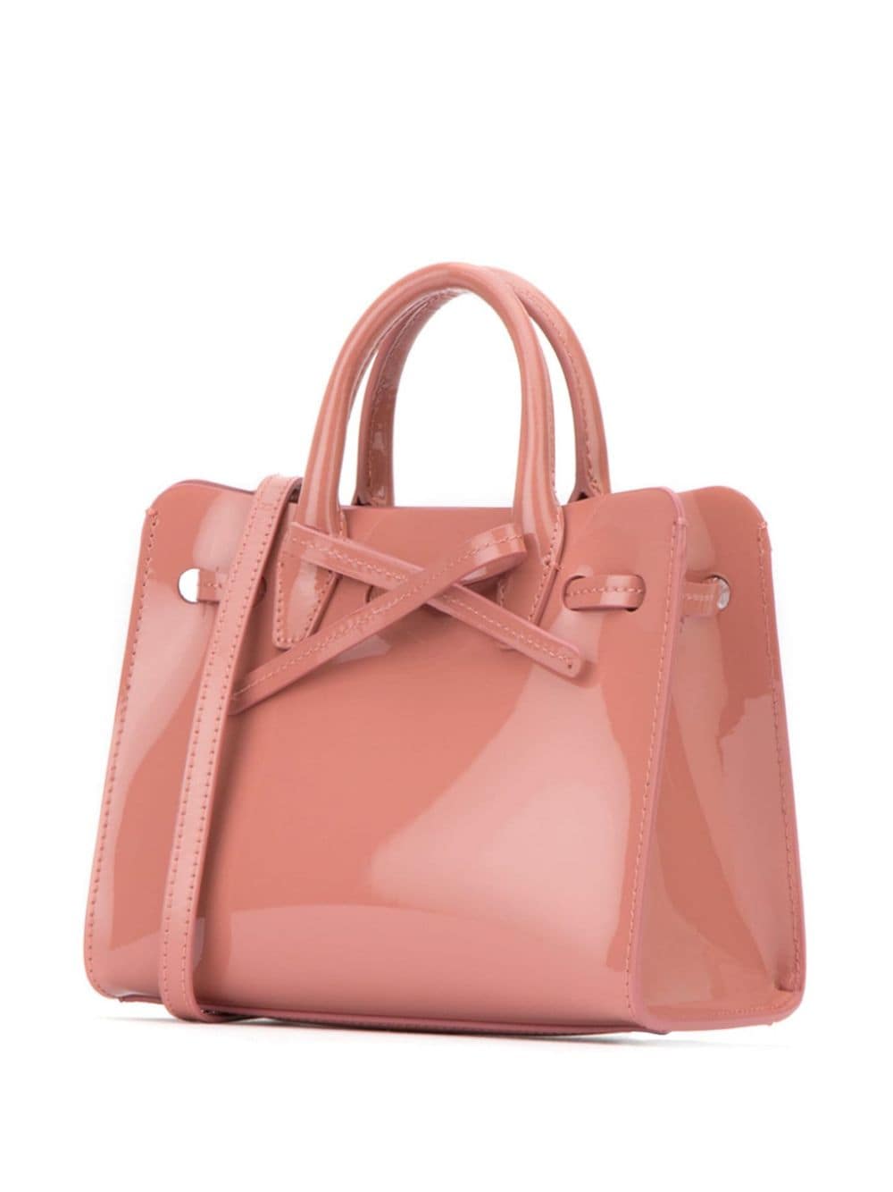 Shop Mansur Gavriel Sun Tote Bag In Pink