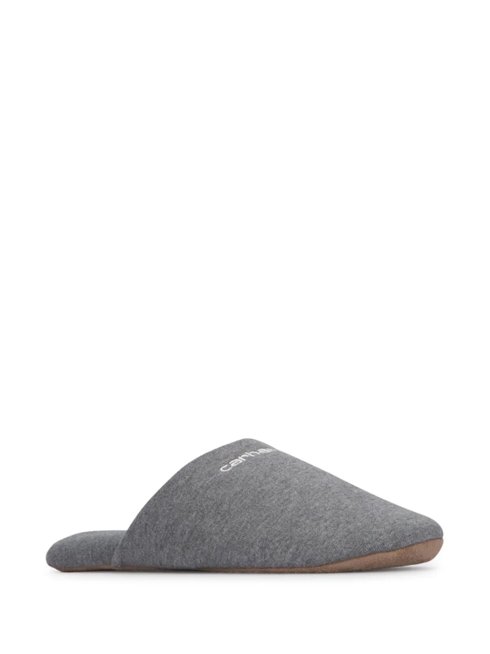 Carhartt WIP Slippers met geborduurd logo - Grijs