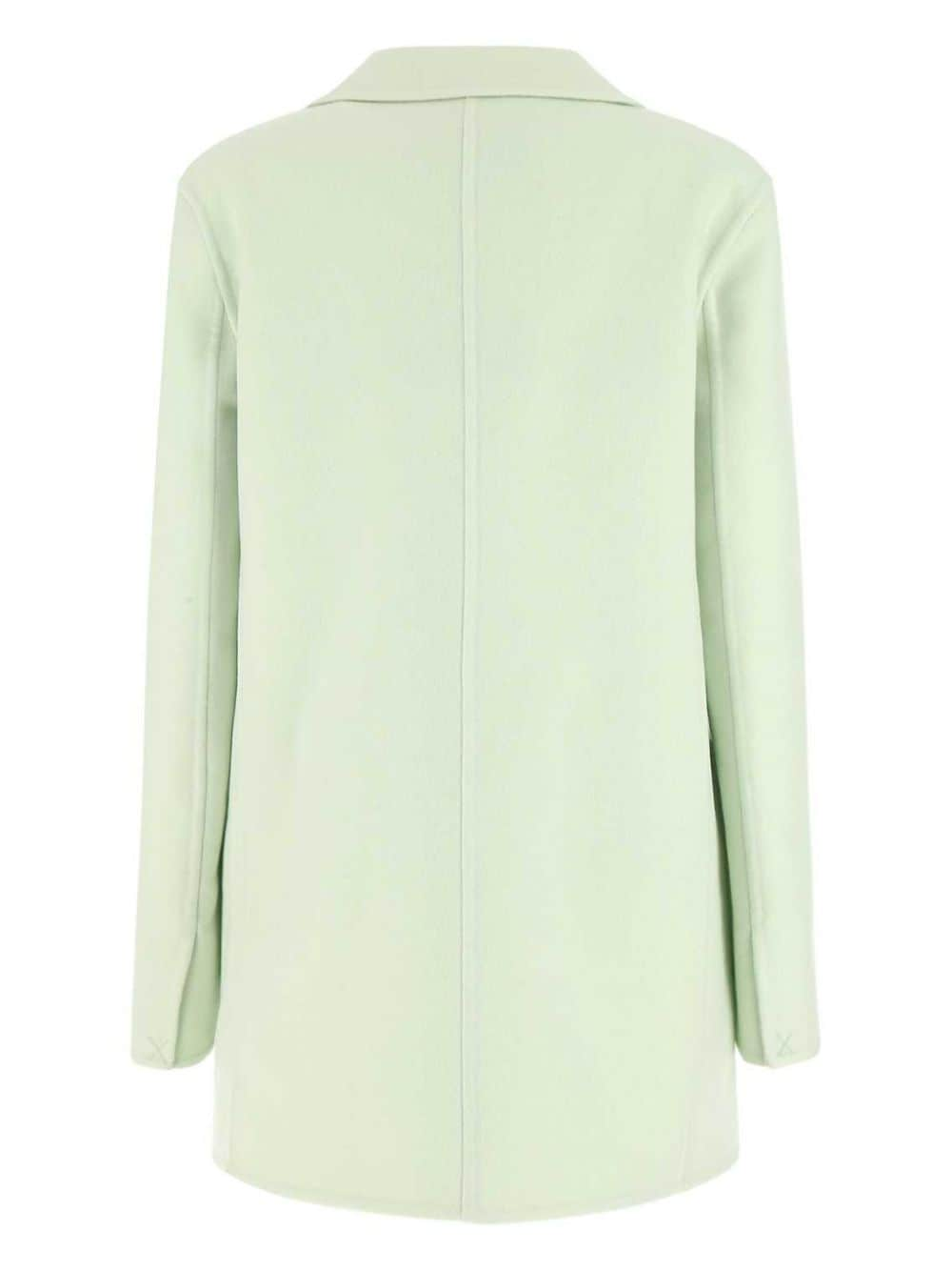 Jil Sander single-breasted cashmere blazer - Groen