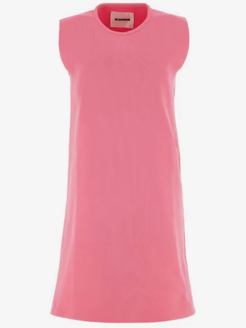 Jil Sander crew-neck minidress
