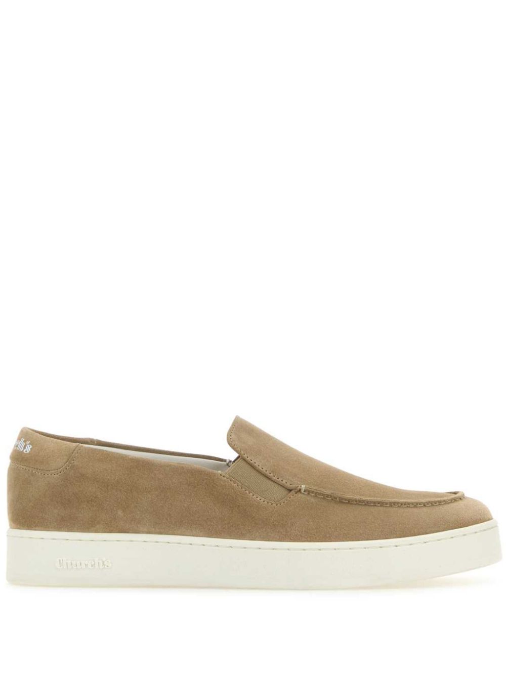 Church's suede flat slippers Neutrals