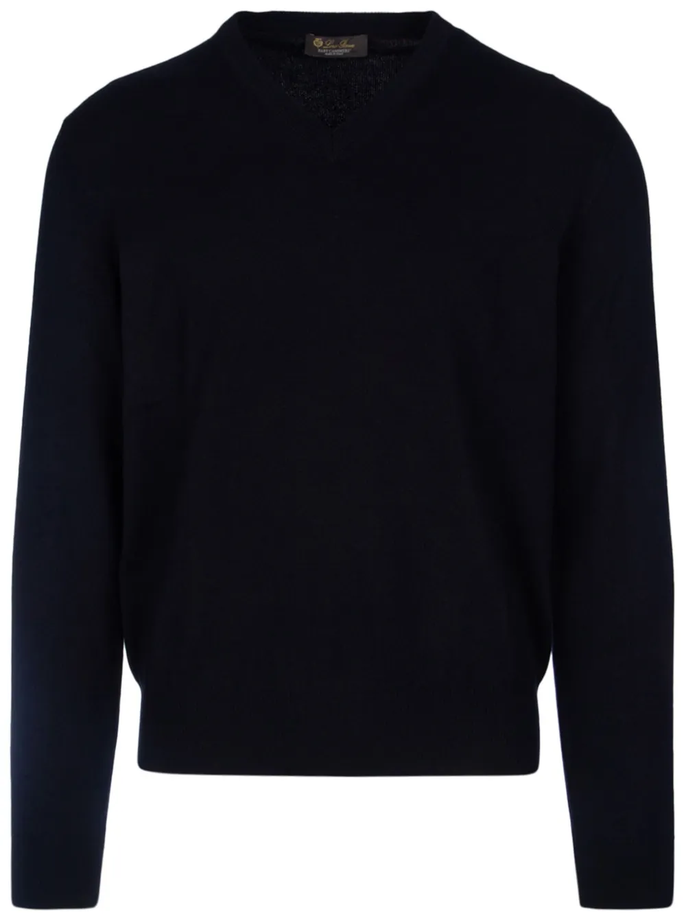 Loro Piana Classic trui met V-hals Blauw