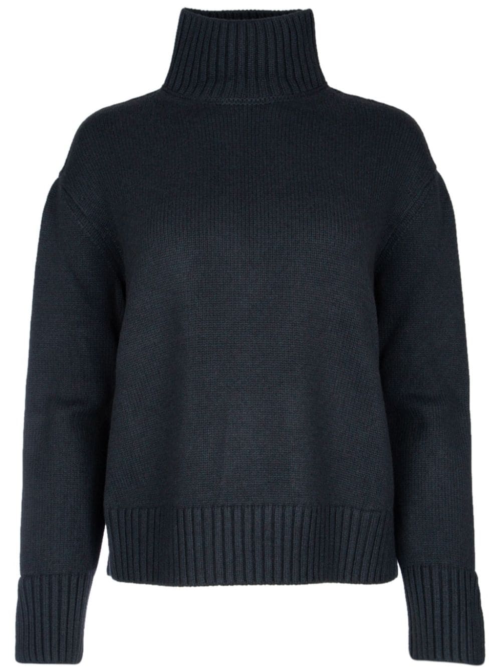 Loro Piana Roll neck jumper - Blue