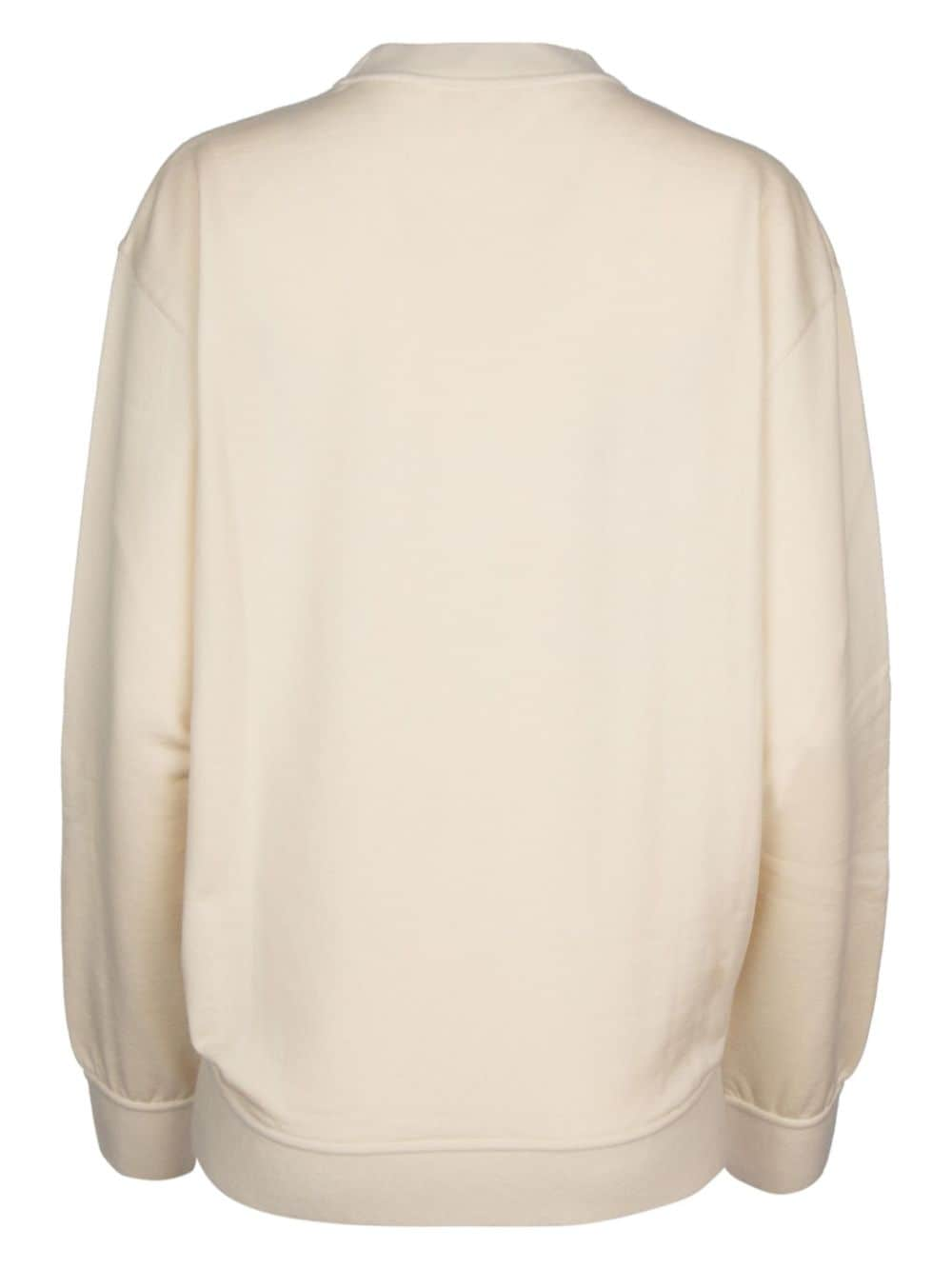 Loro Piana mock-neck top - Beige