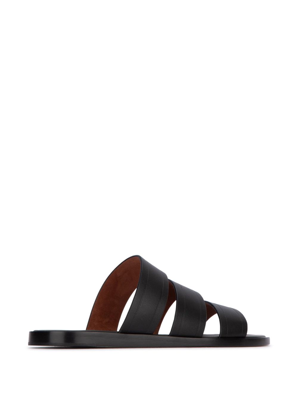 Loro Piana Naha sandals Black