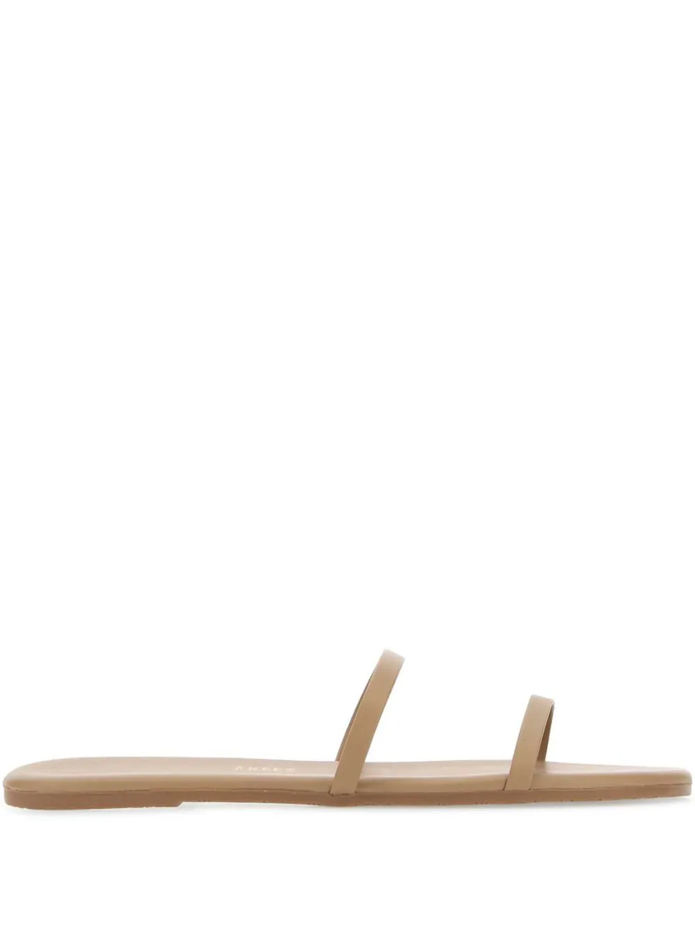 Tkees Biscuit Leather Gemma Slippers In Cocobutter
