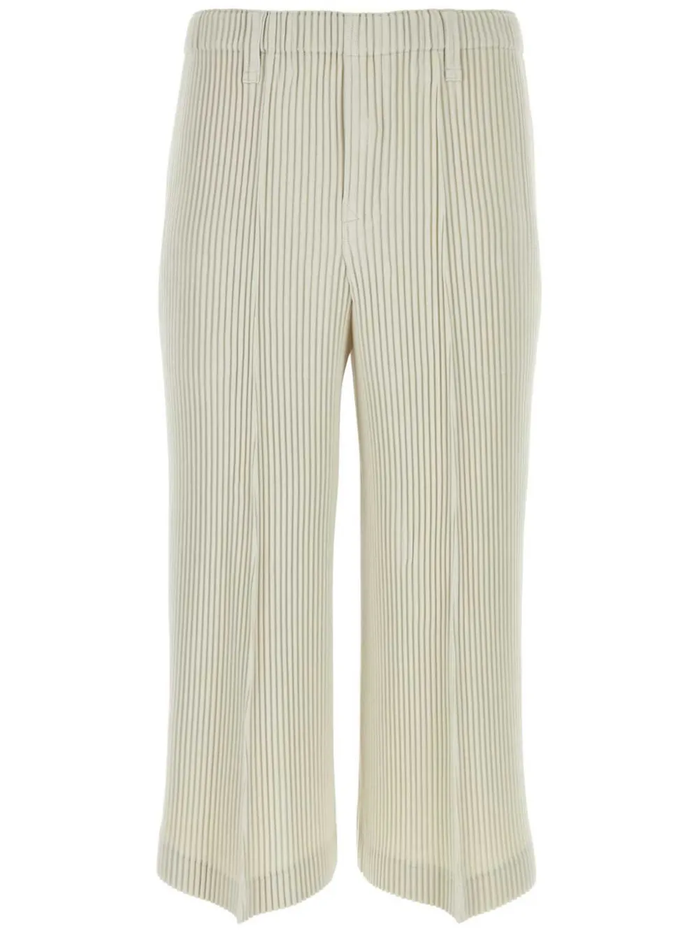 Homme Plissé Issey Miyake Plissé bermuda shorts Beige