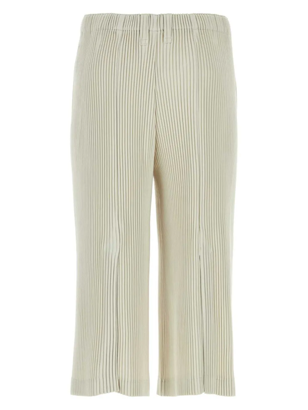 Homme Plissé Issey Miyake Plissé bermuda shorts Beige