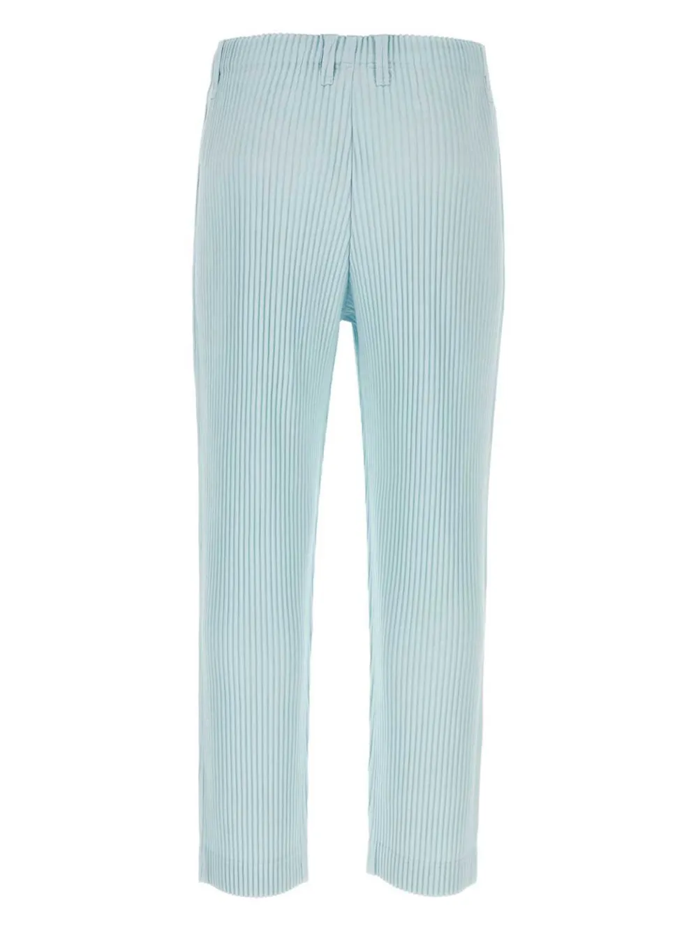 Homme Plissé Issey Miyake Pleats 2 mid-rise tailored trousers - Blauw