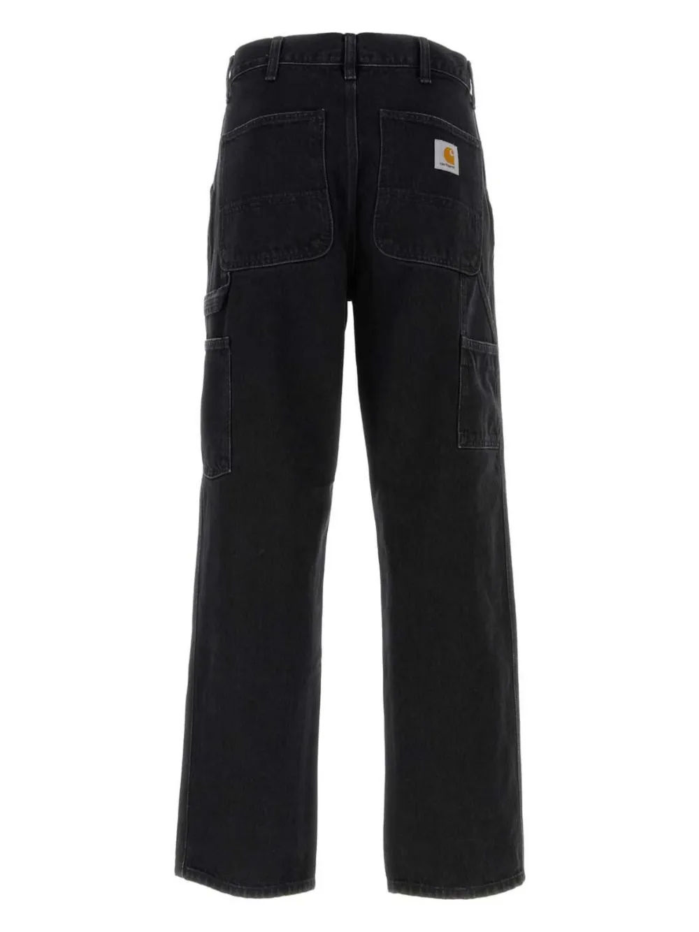 Carhartt WIP single-knee cotton jeans - Zwart