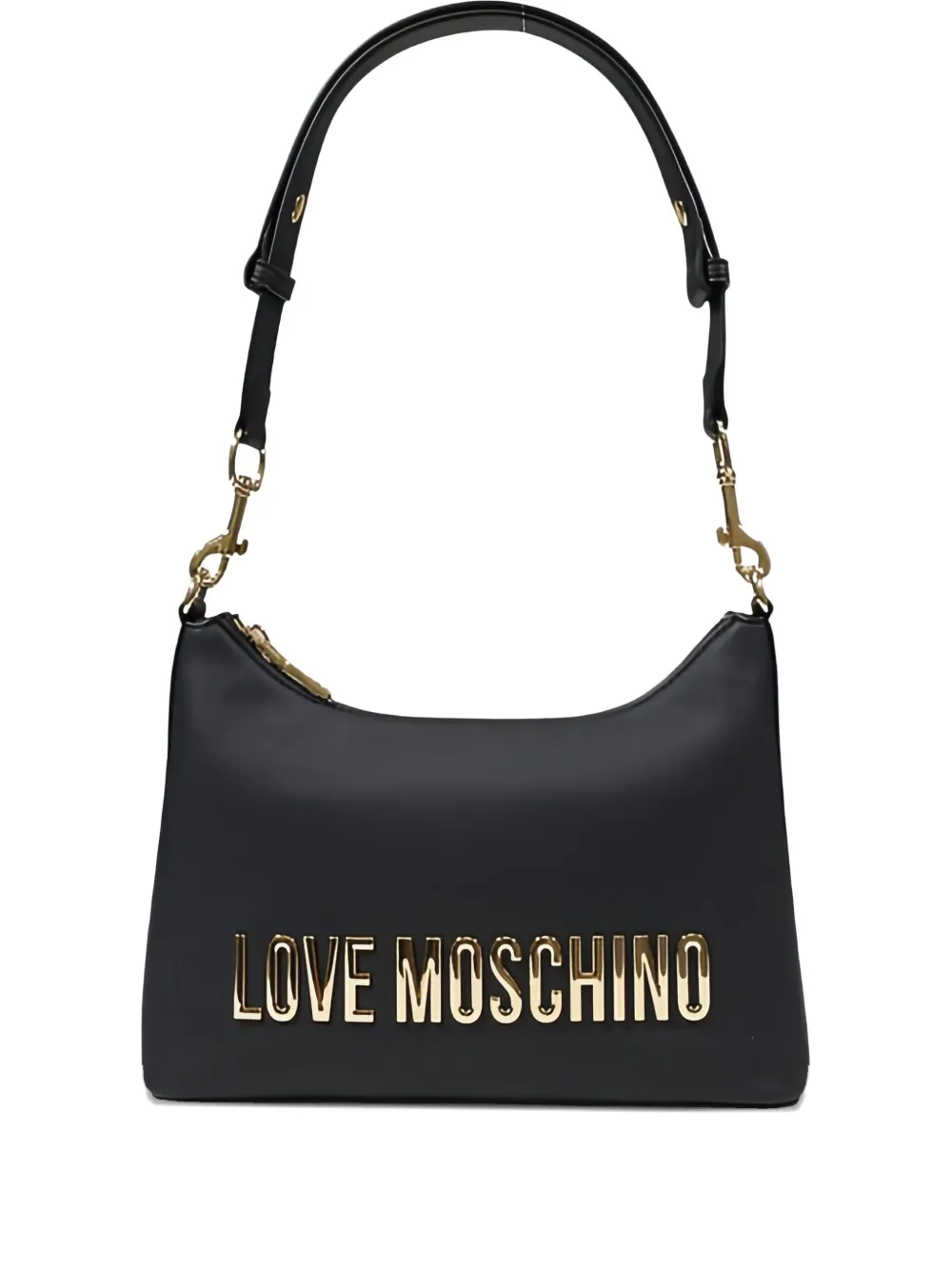 Love Moschino logo-plaque shoulder bag | Black | Image 1