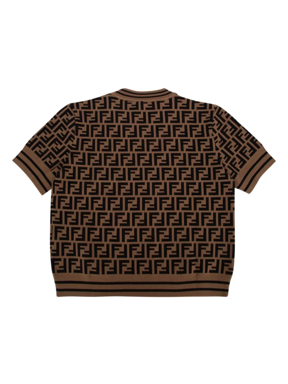Fendi Kids FF motif knitted sweater | Boys Knitwear | Image 2