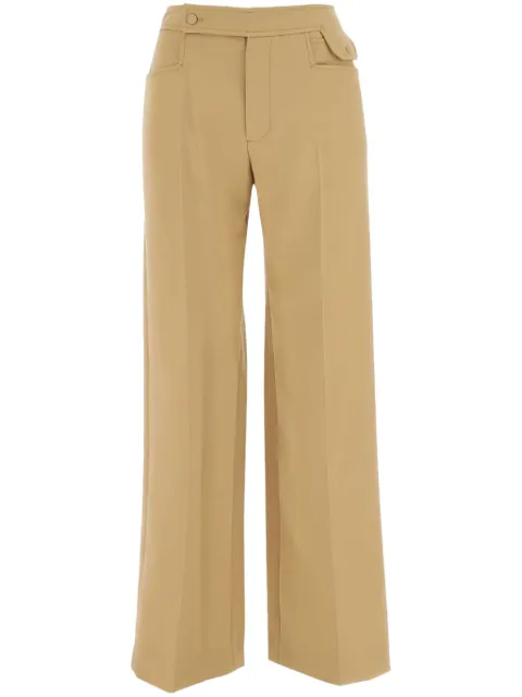 Low Classic wide-leg trousers