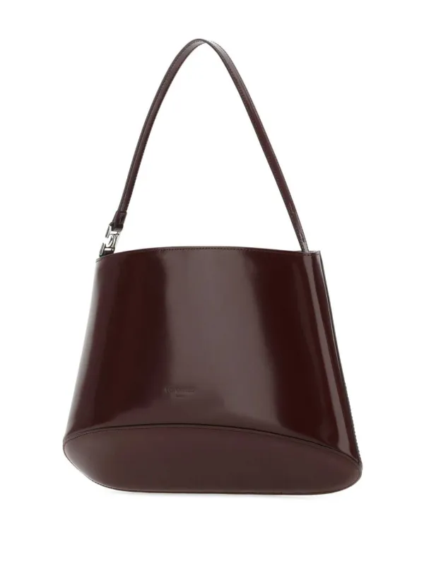 ◆LOW CLASSIC◆ HARICOT BAG_LEATHER BROWN_LW257BA12W3 LOW CLASSIC