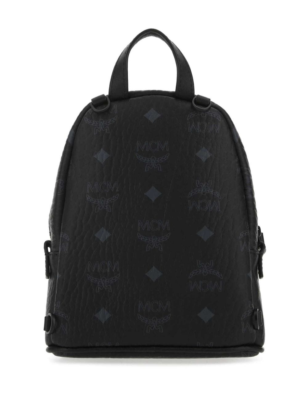 MCM logo-print backpack - Zwart