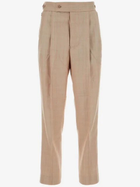 Needles high-waisted tapered trousers 
