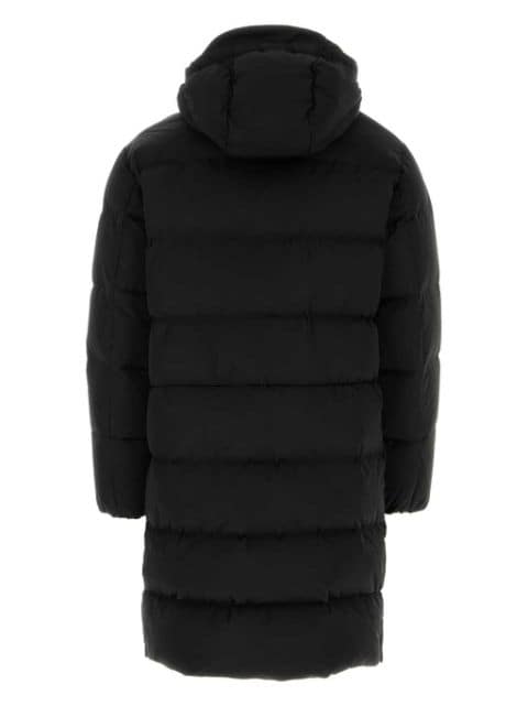 hooded down coat