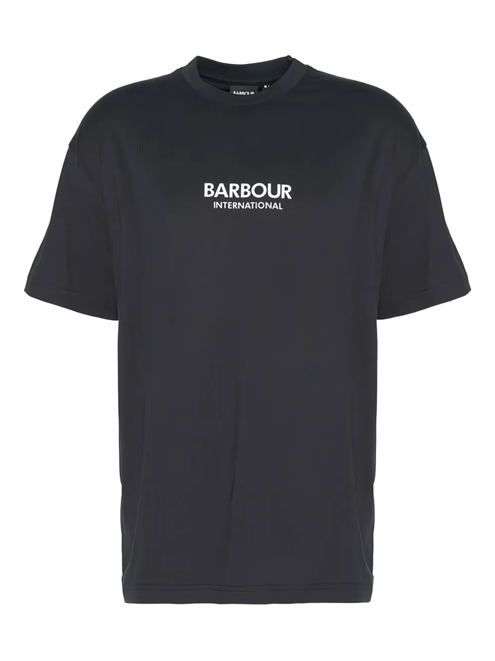 logo-embroidered cotton T-shirt