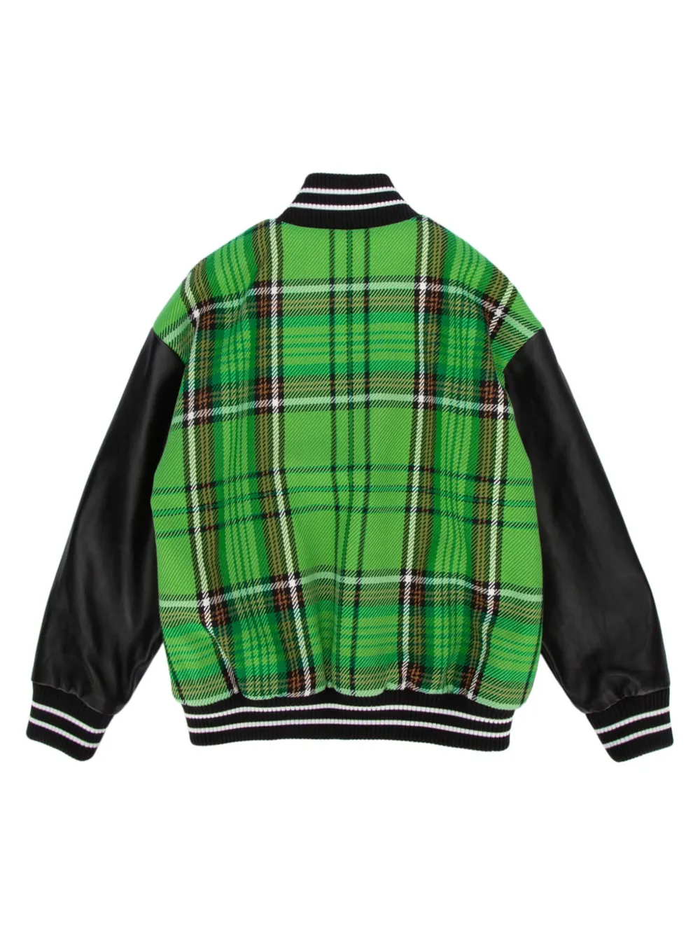 Fendi Kids Checked pattern bomber jacket | Boys Bomber Jackets | Image 2