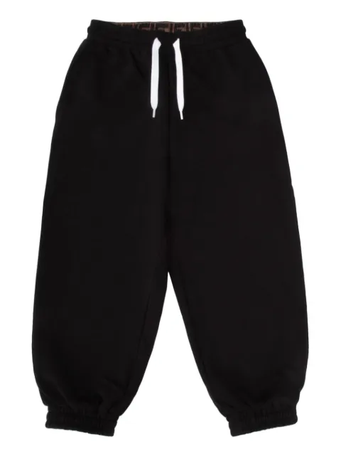 Fendi Kids Rear-patch pocket logo joggger