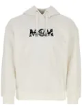 MCM logo-print cotton sweatshirt - Neutrals