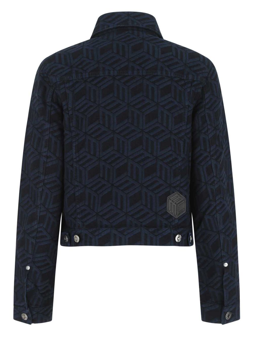 MCM Monogram-printed jacket - Blauw