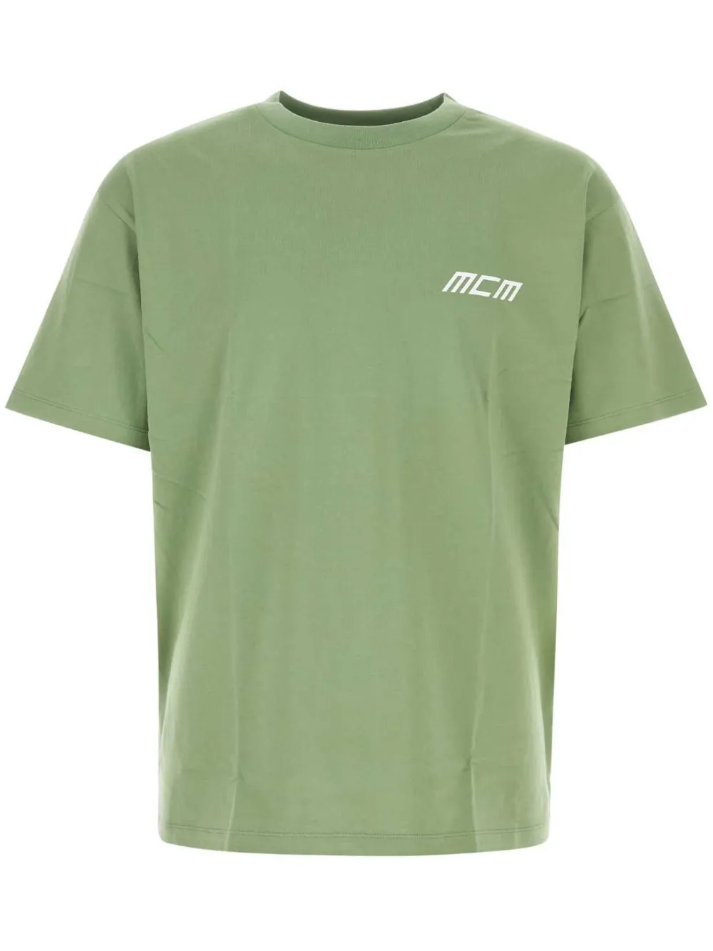 MCM T-shirt met grafische print Groen