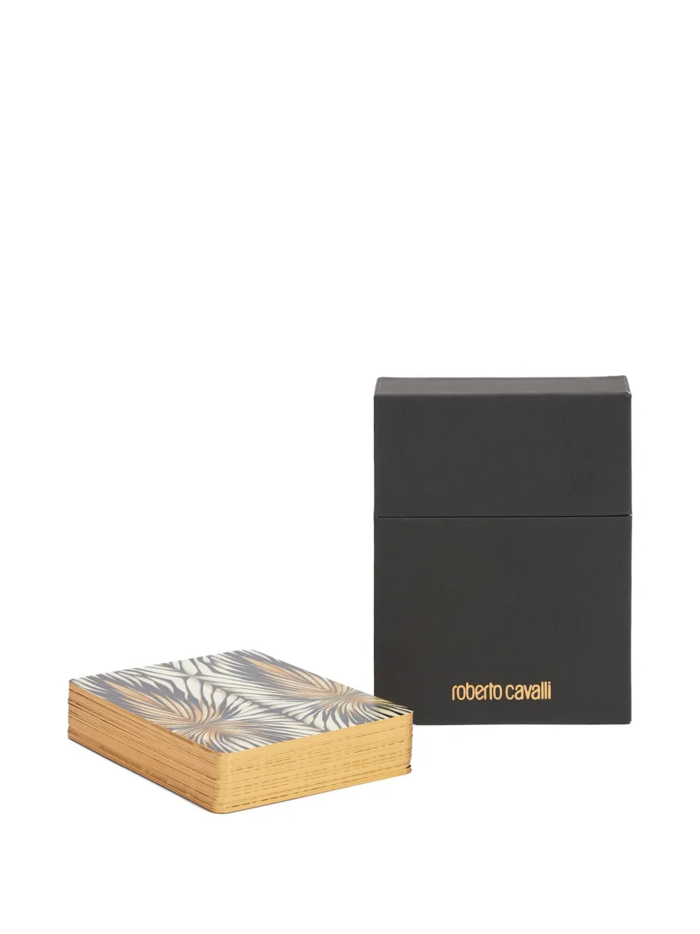 Roberto Cavalli Ray Of Gold-print playing cards | Games | Image 2