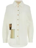 Lanvin graphic-print shirt - White