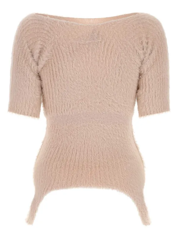 MM6 Maison Margiela Sweater with striped pattern | Women's