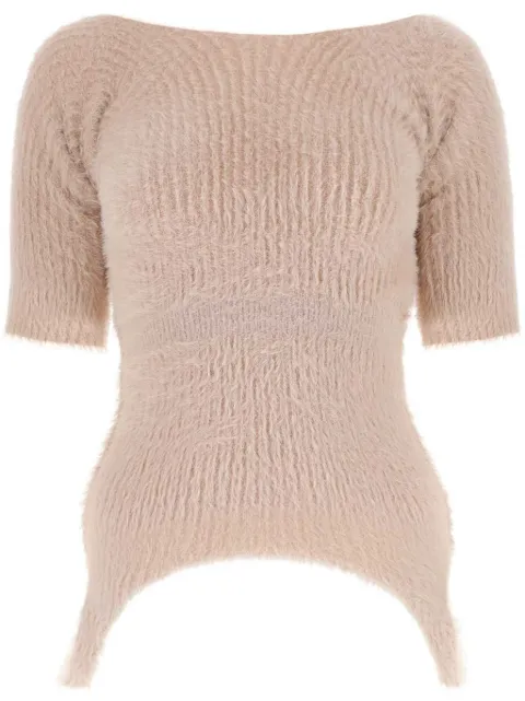 MM6 Maison Margiela ribbed-knit top Women